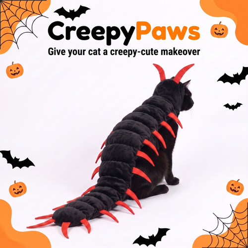 CreepyPaws™ Cat Centipede Costume
